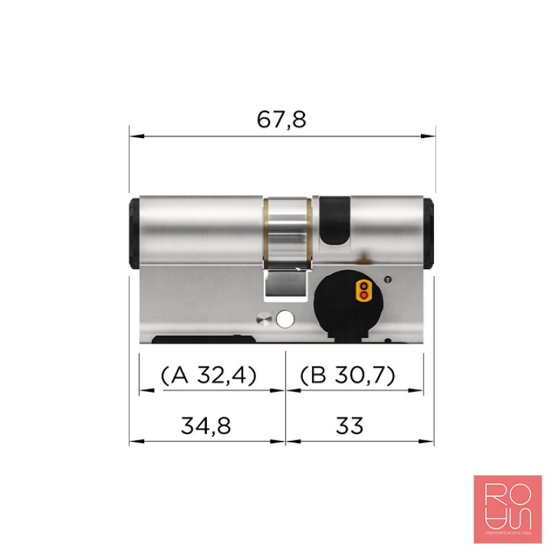 BE11 Bombí doble (electrònica als dos costats amb bateria interna) 